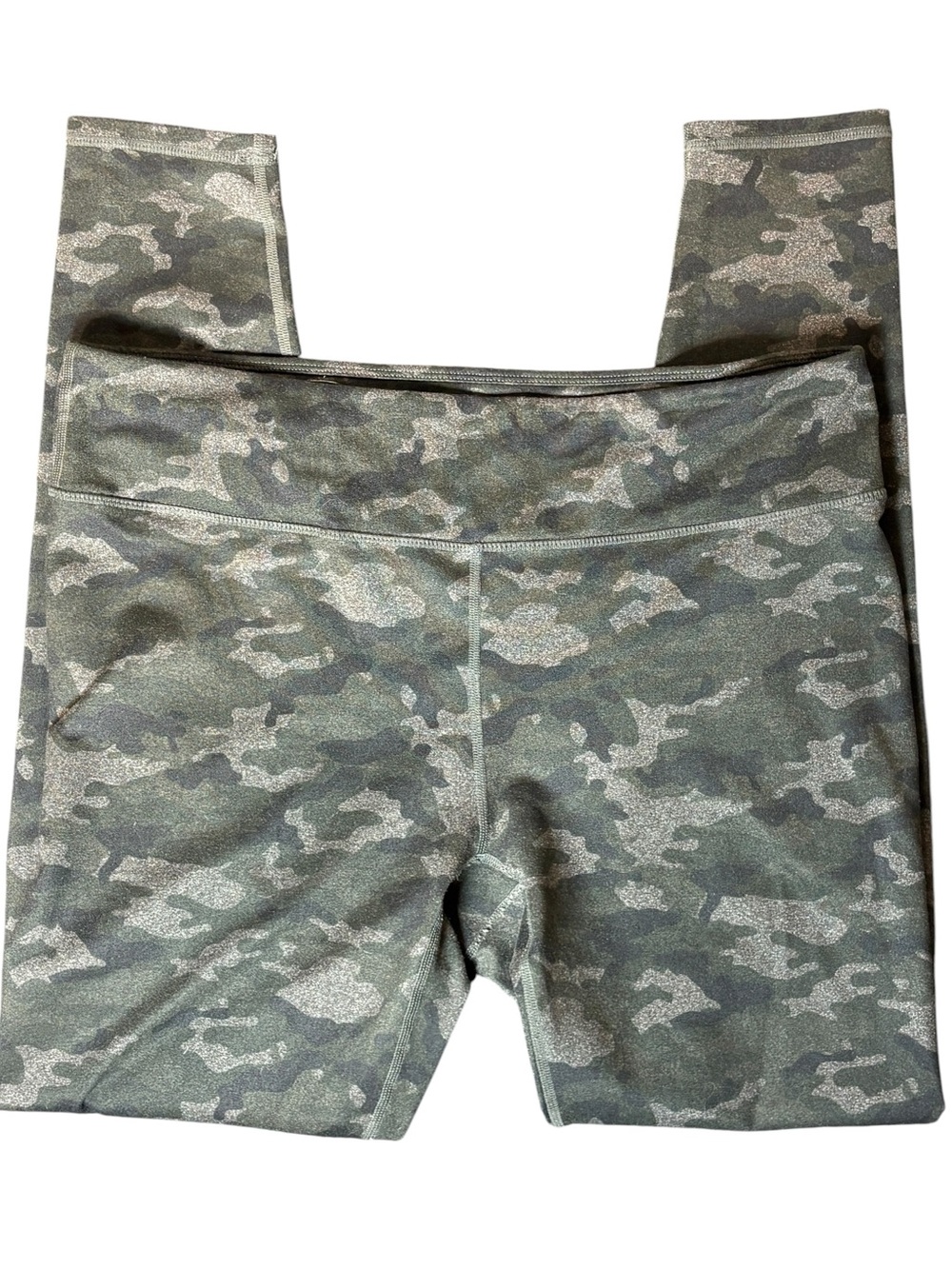 Fabletics PowerHold Camo Leggings Womens Medium